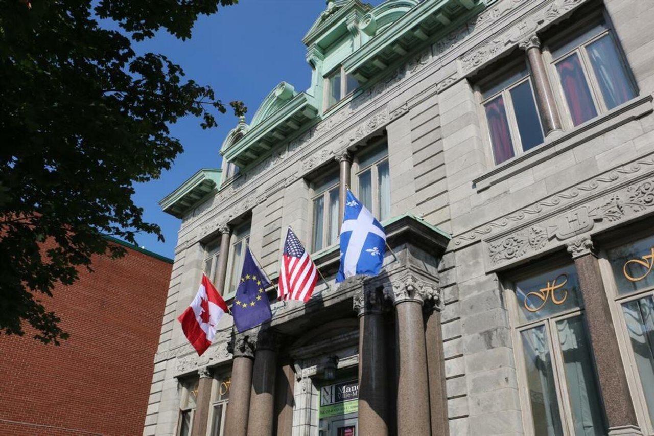 Hotel Auberge Manoir Ville Marie Montréal Eksteriør billede